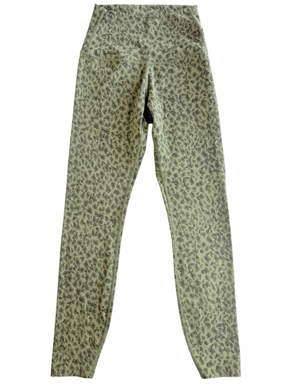 Tavi High Waist 7/8 Olive Green Leopard Print Leggings Womens S